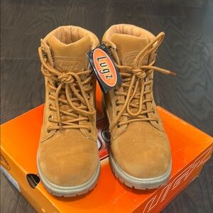 Lugz Classic Wheat Lace-Up Boots